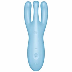 Satisfyer Threesome 4 Vibrator – Blue Clitoral Stimulators | SEX Shop Ireland 3