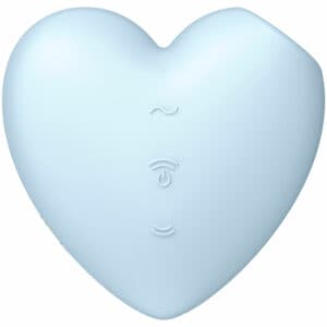 Satisfyer Cutie Heart Stimulator & Vibrator – Blue Clitoral Stimulators | SEX Shop Ireland 3