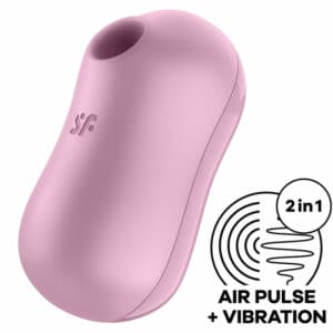 Satisfyer Cotton Candy Stimulator & Vibrator – Lilac Clitoral Stimulators | SEX Shop Ireland
