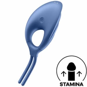 Satisfyer Swordsman Ring Vibrator – Blue Cock Rings | SEX Shop Ireland
