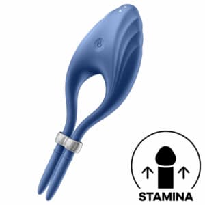 Satisfyer Duelist Ring Vibrator – Blue Cock Rings | SEX Shop Ireland
