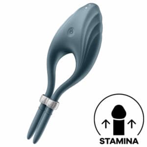 Satisfyer Duelist Ring Vibrator – Grey Cock Rings | SEX Shop Ireland 4