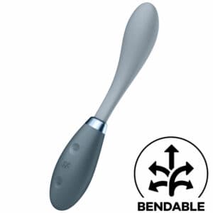 Satisfyer G-spot Flex 3 Multi Vibrator – Grey Clitoral Stimulators | SEX Shop Ireland