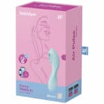 Satisfyer Curvy Trinity 5 Air Pulse Stimulator & Vibrator – Blue Air Pulse Stimulators | SEX Shop Ireland 11