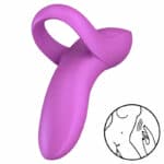 Satisfyer Bold Lover Finger Vibrator – Pink Clitoral Stimulators | SEX Shop Ireland 8