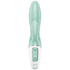 Satisfyer Air Pump Bunny 5+ Inflatable Rabbit Vibrator – Green Rabbit Vibrators | SEX Shop Ireland 3