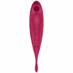 Satisfyer Twirling Pro+ Air Pulse Stimulator & Vibrator – Red Clitoral Stimulators | SEX Shop Ireland 8