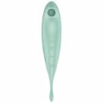 Satisfyer Twirling Pro+ Air Pulse Stimulator & Vibrator – Green Clitoral Stimulators | SEX Shop Ireland 8