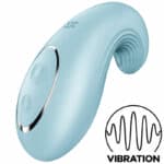 Satisfyer Dipping Delight Lay-on Vibrator – Blue Clitoral Stimulators | SEX Shop Ireland 8