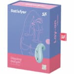 Satisfyer Dipping Delight Lay-on Vibrator – Blue Clitoral Stimulators | SEX Shop Ireland 11