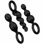 Satisfyer Anal Plugs Set 3pcs Black Anal Sex Toys | SEX Shop Ireland 6