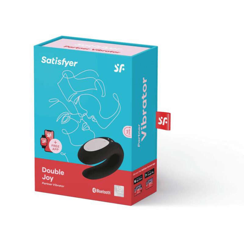 Satisfyer Double Joy Con App Black Clitoral Stimulators | SEX Shop Ireland 10
