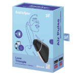 Satisfyer Connect – Love Triangle Black Clitoral Stimulators | SEX Shop Ireland 14