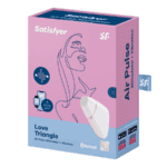 Satisfyer Connect – Love Triangle White / Gold Clitoral Stimulators | SEX Shop Ireland 17