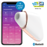 Satisfyer Connect – Love Triangle White / Gold Clitoral Stimulators | SEX Shop Ireland 11