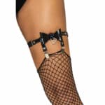 Leg Avenue Liguero Alto De Cuero Vegano Talla Nica One Size – Black Fashion & Lingerie | SEXstore.ie 9