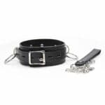 Ohmama Fetish 3 Ring Slave Collar BDSM Collars | SEX Shop Ireland 17