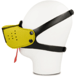 Ohmama Fetish Dog Muzzle – Yellow Blindfolds & Masks | SEX Shop Ireland 8
