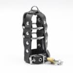 Ohmama Fetish Lockable Leather Penis Cage Metallic Rings Accessories for the penis | SEX Shop Ireland 17