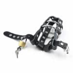 Ohmama Fetish Lockable Leather Penis Cage Metallic Rings Accessories for the penis | SEX Shop Ireland 21