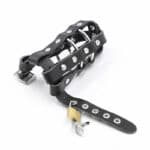 Ohmama Fetish Lockable Leather Penis Cage Metallic Rings Accessories for the penis | SEX Shop Ireland 22