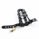 Ohmama Fetish Lockable Leather Penis Cage Metallic Rings Accessories for the penis | SEX Shop Ireland 23