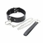 Ohmama Fetish Neck Collar And Chain BDSM Collars | SEX Shop Ireland 19
