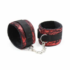 Ohmama Fetish Short Velvet Lace Wrist Restraints Nylon Fetish / Bondage | SEX Shop Ireland