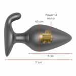 Oninder Vibrating Anal Plug Black – Free App Butt Plugs | SEX Shop Ireland 14
