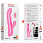 Oninder Vibration & Rotation Pink – Free App HI-TECH Vibrators | SEX Shop Ireland 19