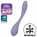 Satisfyer G-spot Flex 5 Multi Vibrator – Lilac Clitoral Stimulators | SEX Shop Ireland 9