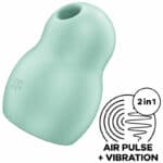 Satisfyer Pro To Go 1 Double Air Pulse Stimulator & Vibrator – Green Clitoral Stimulators | SEX Shop Ireland 8