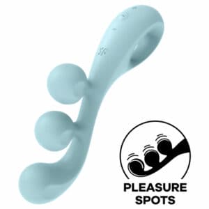 Satisfyer Tri Ball 2 Multi Vibrator – Blue Clitoral Stimulators | SEX Shop Ireland