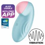 Satisfyer Tropical Tip Lay-on Vibrator – Blue Clitoral Stimulators | SEX Shop Ireland 9