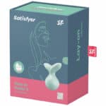Satisfyer Viva La Vulva 3 Lay-on Vibrator – Green Clitoral Stimulators | SEX Shop Ireland 11