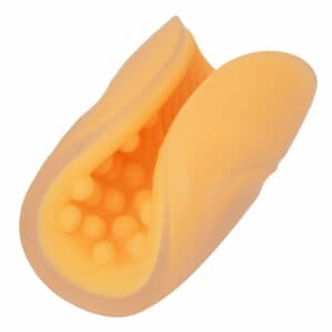 Calex Beaded Grip Masturbator – Orange Fleshlights | SEX Shop Ireland 3