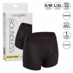 Calex Boundless Boxer Brief S/m Strap-Ons | SEX Shop Ireland 3