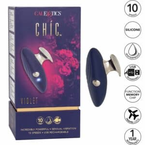 Calex Chic Violet Stimmulator 10 Speeds Sex Toys | SEX Shop Ireland 3