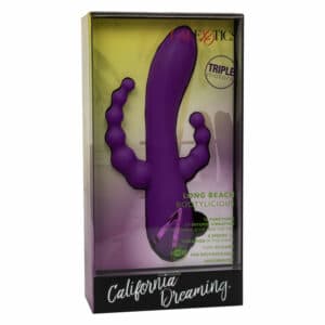 Calex Long Beach Bootylicious Purple Rabbit Vibrators | SEX Shop Ireland 3