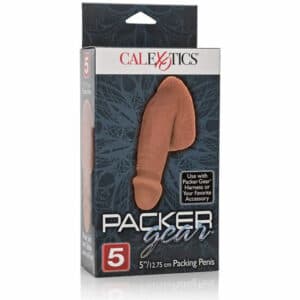 Calex Packing Penis Brown 14.5cm Penis Extenders & Sleeves | SEX Shop Ireland 3