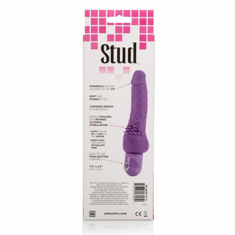 Calex Power Stud Cliterrific Purple Vibrator Classic Vibrators | SEX Shop Ireland 5