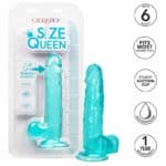 Calex Size Queen Dildo – Blue 15.3 Cm Dildos | SEX Shop Ireland 12