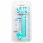 Calex Size Queen Dildo – Blue 15.3 Cm Dildos | SEX Shop Ireland 15