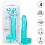 Calex Size Queen Dildo – Blue 20.3 Cm Dildos | SEX Shop Ireland 12