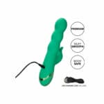 Calex Sonoma Satisfier Green Rabbit Vibrators | SEX Shop Ireland 16