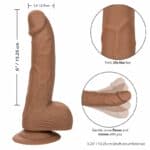 California Exotics Silicone Studs 15,24 Cm Brown Dildos | SEX Shop Ireland 16