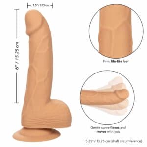 California Exotics Silicone Studs 15,24 Cm Skin Dildos | SEX Shop Ireland 3