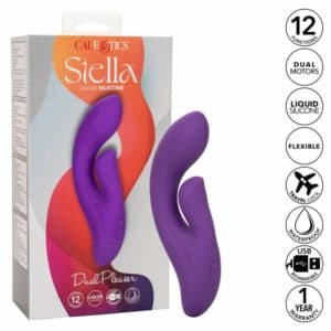 California Exotics Stella Dual Pleaser Violet G-spot Vibrators | SEX Shop Ireland 4