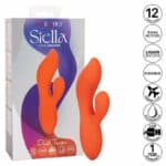 California Exotics Stella Dual Teaser Orange Rabbit Vibrators | SEX Shop Ireland 15