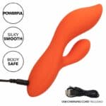 California Exotics Stella Dual Teaser Orange Rabbit Vibrators | SEX Shop Ireland 17